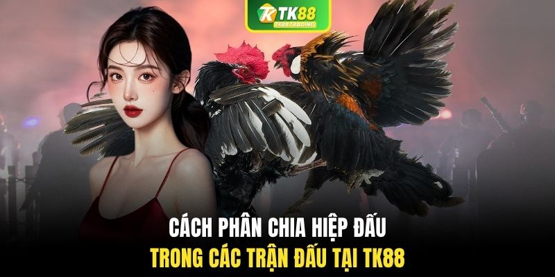 Cách phân chia hiệp đấu trong các trận đấu tại TK88
