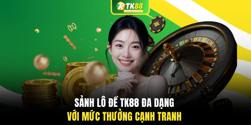 Sảnh lô đề TK88 đa dạng với mức thưởng cạnh tranh